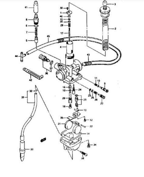 250 quad carburetor diagram 